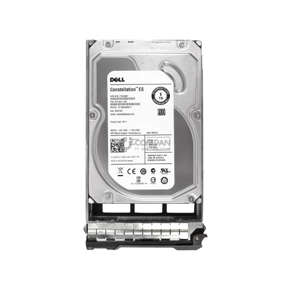 2T51W DELL HDD 1TB 7.2K SATA 6G 3.5" LFF HOT-SWAP